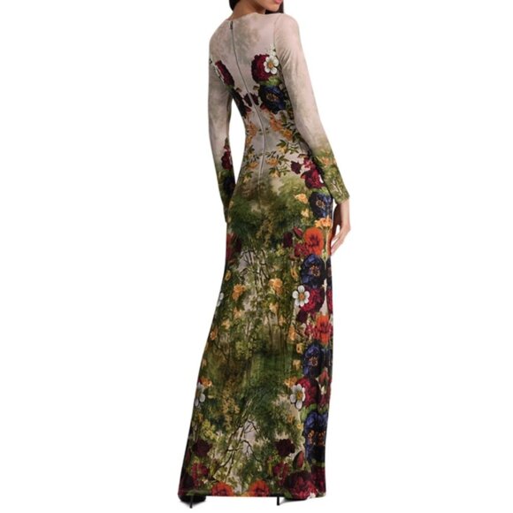 Alice and Olivia Delora Round Neck Dress - Picture 4 of 5